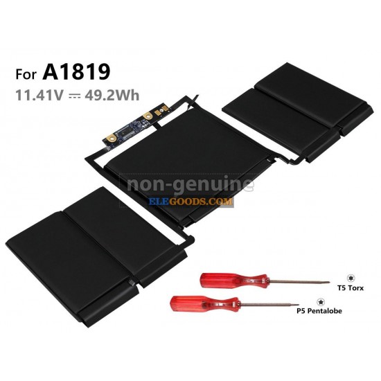 11.41V  49.2Wh  6 cells  Li-Polymer  Black
