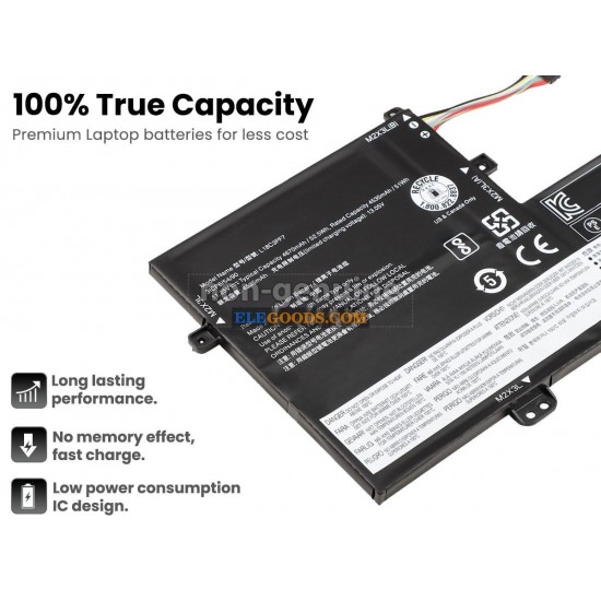 11.34V  52.5Wh  3 cells  Li-Polymer  Black