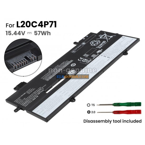 15.44V  57Wh  4 cells  Li-Polymer  Black