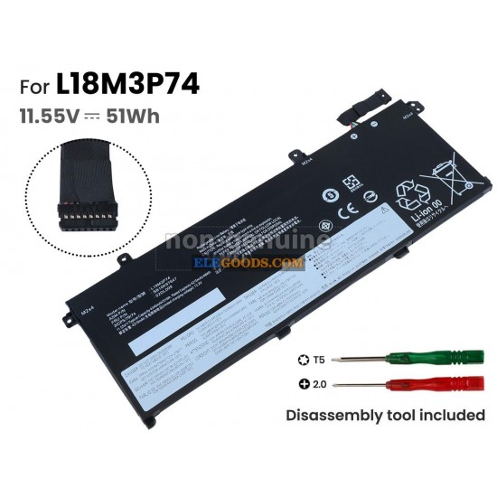 11.55V  51Wh  3 cells  Li-Polymer  Black