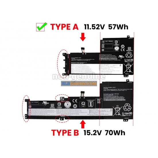 11.52V  57Wh  3 cells  Li-Polymer  Black